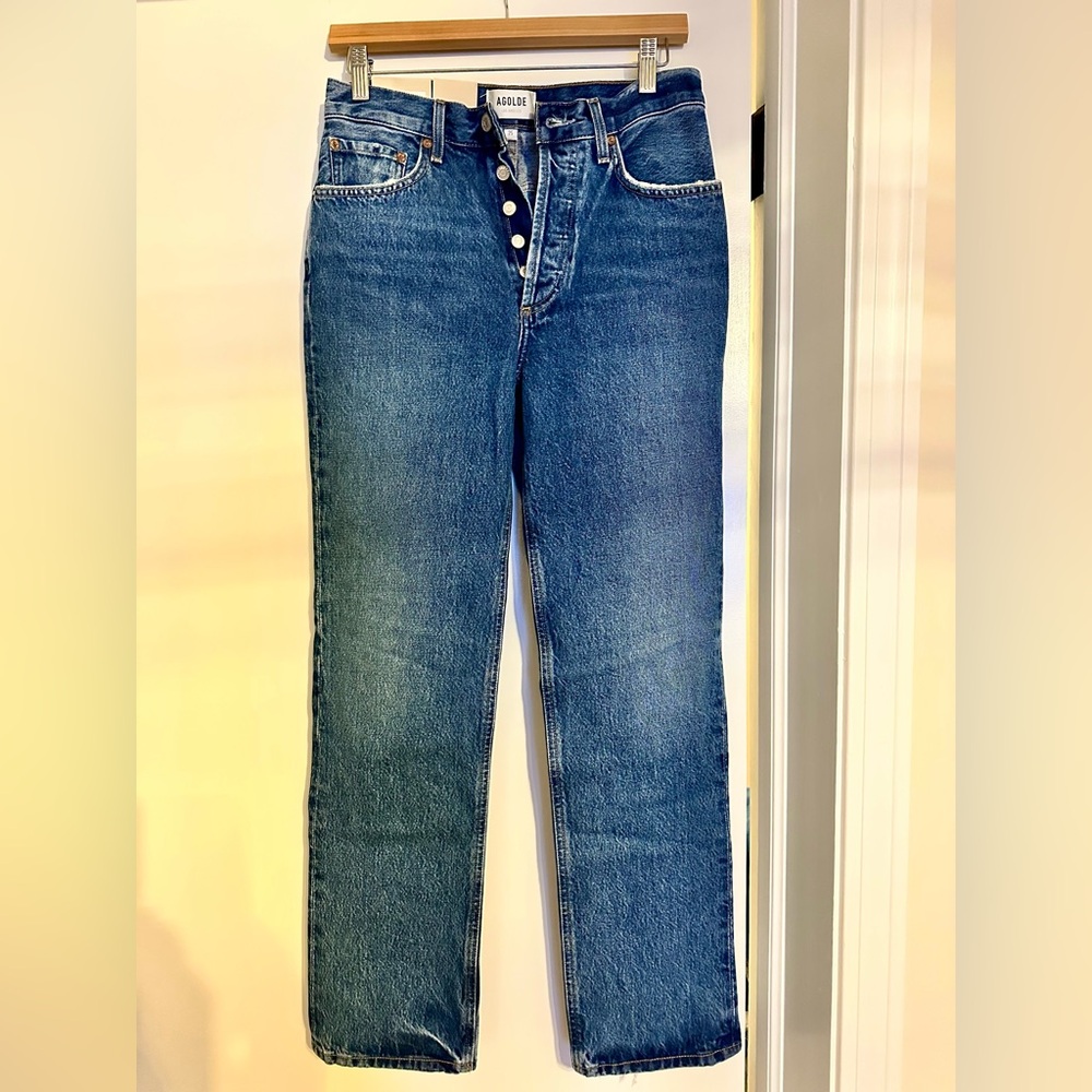 Agolde Lana Jean Vintage Mid Rise Straight
